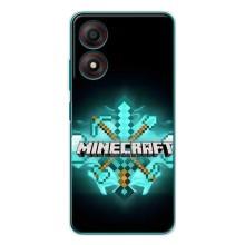 Чехол майнкрафт для ZTE Blade A34 – MineCraft 2