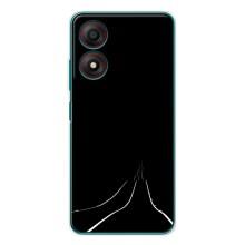 Чехол с картинками на черном фоне для ZTE Blade A34 – Дорога