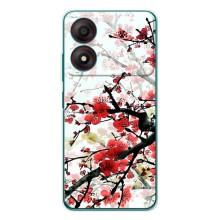 Чехол с принтом САКУРЫ на ZTE Blade A34 – Красивая Сакура