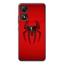 Чехол Супергерой Человека Паука на ZTE Blade A34 – Паук марвел