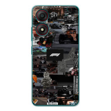 Чехол Формула1 на ZTE Blade A34 – Коллаж Ф1