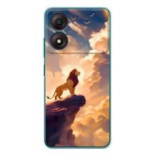 Чехол Король лев на Блейд А34 (Симба)