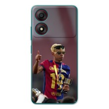 Чехол с футболистом Ламин Ямаль ZTE Blade A34
