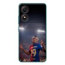 Чехол с футболистом Ламин Ямаль ZTE Blade A34 (Ямаль на стадионе)