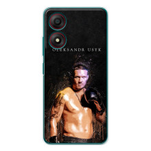 Чохол з картинкою Олександр Усик для ZTE Blade A34 – Чемпіон Усик