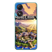 Чохол з картинками Майнкрафт для Блейд А34 – Minecraft