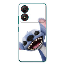 Чехол с принтом Стич на ZTE Blade A34 – Стич