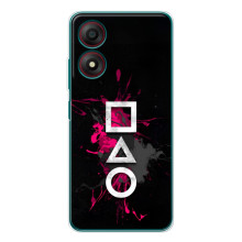 Чохол Гра в кальмара для ZTE Blade A34 – Ранги