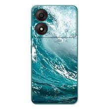 Летний Чехол на ZTE Blade A34 – Морская волна