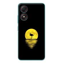 Летний Чехол на ZTE Blade A34 – Желтый Закат