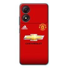 Силіконові Чохли з принтом Футбол на ZTE Blade A34 – Man United