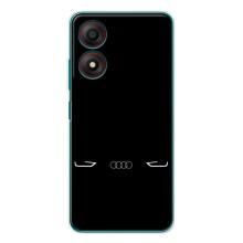 Силиконовый бампер с картинкой машины на ZTE Blade A34 – Силует Audi