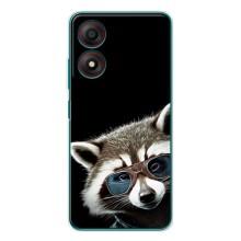 Силіконовий Чохол з Энотами  на ZTE Blade A34 – Стильний Єнот