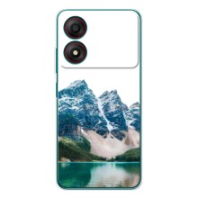 Силиконовый чехол с КАРТИНКАМИ лето для ZTE Blade A34 (AlphaPrint) (Гори)