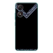 Силиконовый Чехол на ZTE Blade A34 – Воротник вышиванки