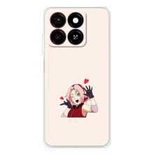 Чехлы Персонажи Аниме Наруто для ZTE Blade A35 (AlphaPrint)