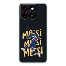 Чохли для ZTE Blade A35 (Leo чемпіон) (AlphaPrint) (Messi ПСЖ)