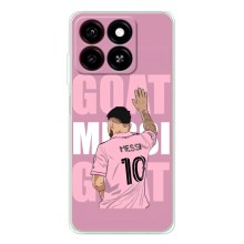 Чехлы Лео Месси в Майами на ZTE Blade A35 (GOAT MESSI)