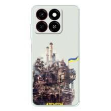 Чехлы на военную тематику для ZTE Blade A35 – Азовсталь