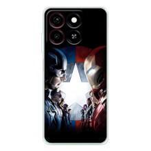 Чехлы с героями Марвел ZTE Blade A35 (VPrint)