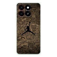Чехлы для ZTE Blade A35 - с картинкой JORDAN (AlphaPrint) (Logo Jordan)
