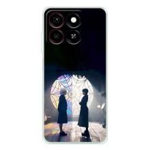 Чехлы с принтом Уэнсдей на ZTE Blade A35 – Уэнсдей и Энди