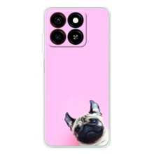 Чехлы с собаками для ZTE Blade A35 (VPrint) (Смешная собака)