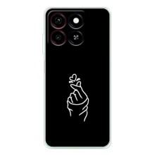 Чехлы (Знак сердечка) на ZTE Blade A35 – Знак Сердечка