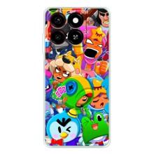 Чехол для ZTE Blade A35 Бравл Старс (VPrint)