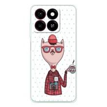 Чехол на тематику: Коты для ZTE Blade A35 – Кот аристократ