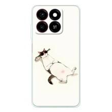 Чехол на тематику: Коты для ZTE Blade A35 – Отдых