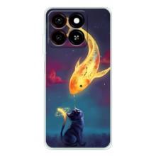 Чехол на тематику: Коты для ZTE Blade A35 – Встреча