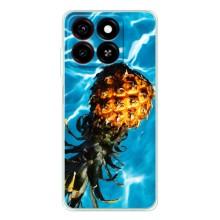Чехол с изображением  вкусной еды для ZTE Blade A35 – Ананас