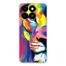 Чехол с картинкой на ZTE Blade A35 – Яркий Лев