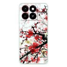 Чехол с принтом САКУРЫ на ZTE Blade A35 – Красивая Сакура