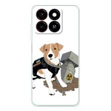 Чохол з принтом Песика Патрон для ZTE Blade A35 (Пес Патрон з ракетою)