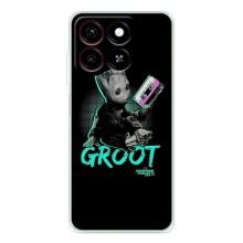 Чехол Супергерои Марвел на Блейд А35 – Groot