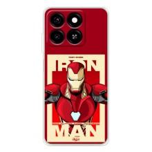 Чехол Супергерой Железный человек на ZTE Blade A35 – Iron man