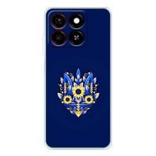 Чохол Укр Символіка для ZTE Blade A35 – Квітучий Герб