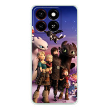 Чехол дракон Беззубик для ZTE Blade A35 – Герои дракона