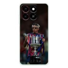 Чохол з футболістом Ламін Ямаль ZTE Blade A35 (Ямал з кубком)