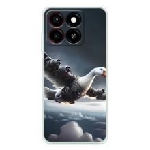 Чехол с мемом Тралалело тралала на ZTE Blade A35 – Бомбардини гусини