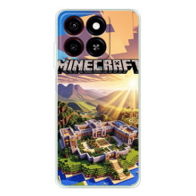 Чохол з картинками Майнкрафт для Блейд А35 – Minecraft
