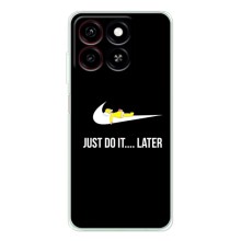 Чохол з логтипом Найк на ZTE Blade A35 – Nike just do it