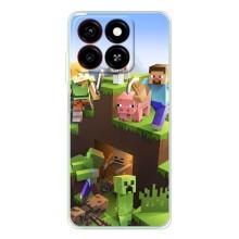 Чехлы для ZTE Blade A35 (Персонажи Майн Крафт) – Майн-крафт