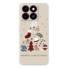 Різдвяні Чохли для ZTE Blade A35 (VPrint) (Merry Christmas)