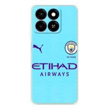Силиконовые Чехлы принт Футбол на ZTE Blade A35 – Man City