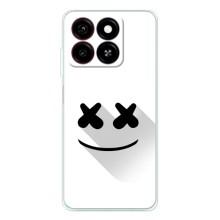 Силиконовые Чехлы (смешные стикеры) для ZTE Blade A35 – Х-Х