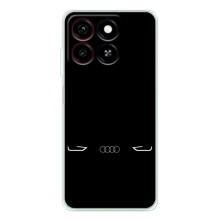 Силиконовый бампер с картинкой машины на ZTE Blade A35 – Силует Audi