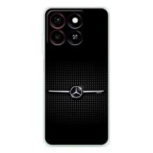 Силиконовый бампер с картинкой машины на ZTE Blade A35 – Mercedes